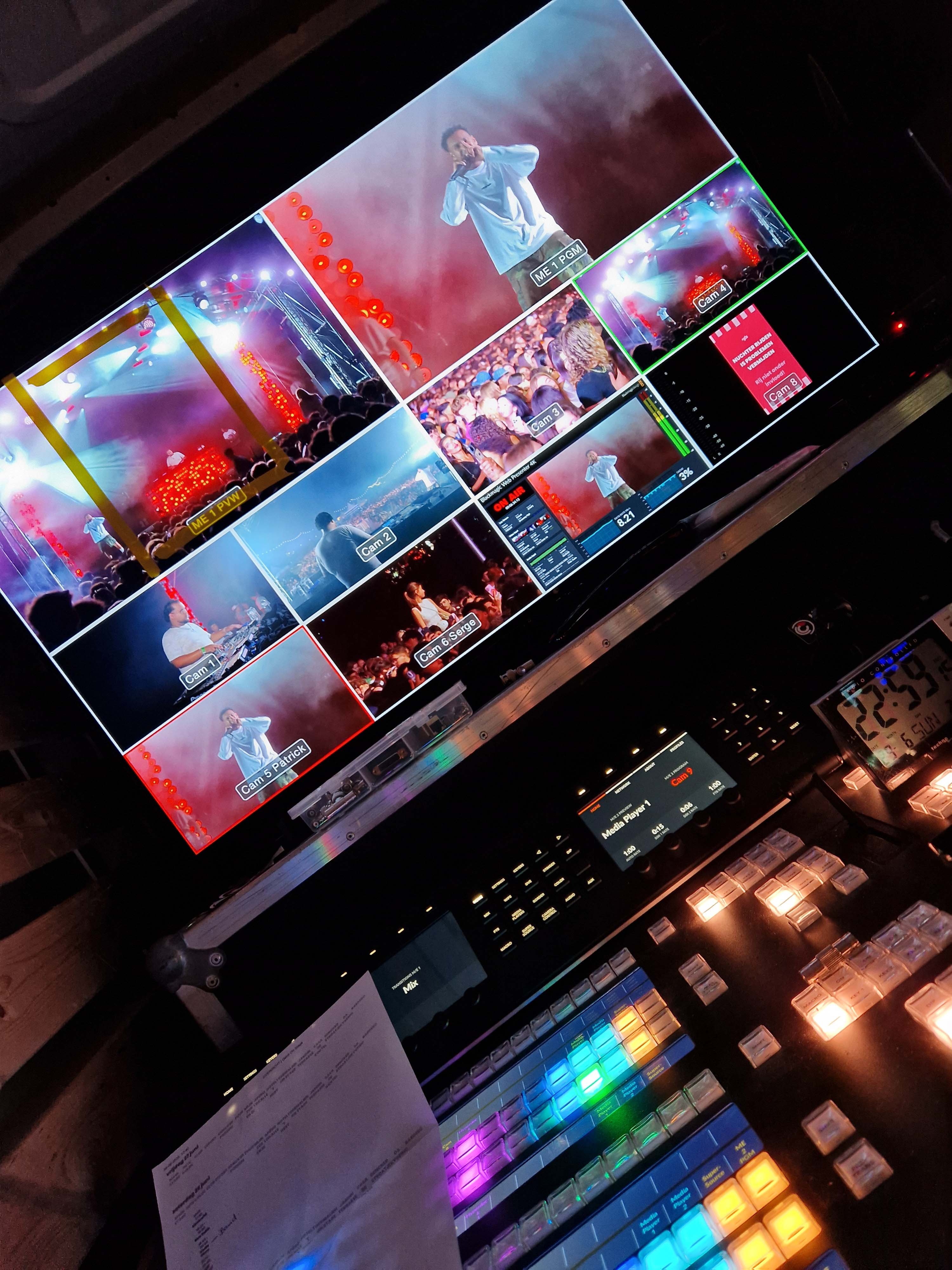 Multicam registratie Genk on Stage voor Stad Genk Multicam registratie Genk on Stage voor Stad Genk
